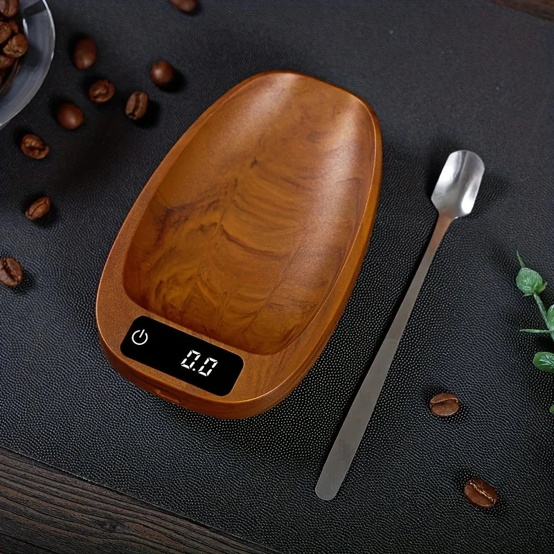 Coffee scale, tea scale, kitchen electronic scale, long-lasting battery life, tare free, 200g/0.1g precise scale, portable BrewFi Coffee & Tea