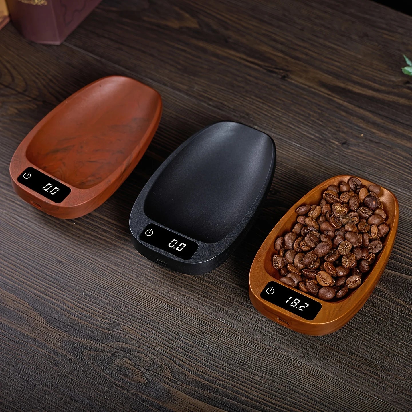 Coffee scale, tea scale, kitchen electronic scale, long-lasting battery life, tare free, 200g/0.1g precise scale, portable BrewFi Coffee & Tea
