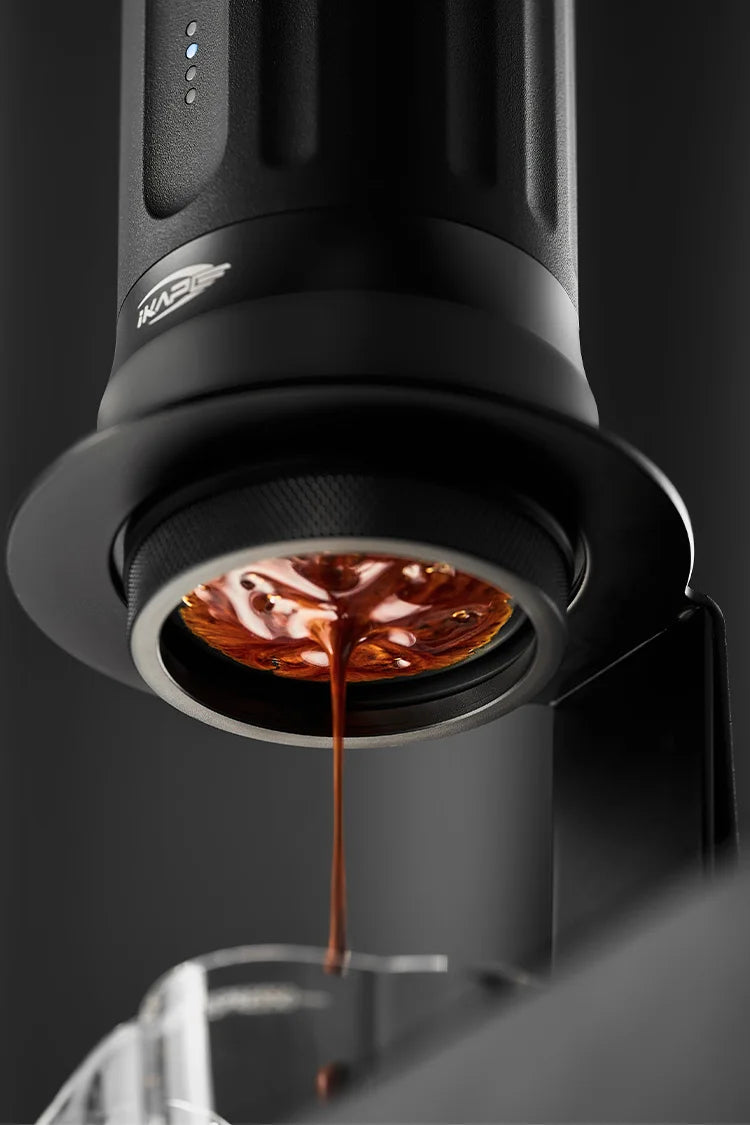 IKAPE Kapo K2 Portable Coffee Machine/Bluetooth connection/Timer Function,51/58mm Espresso Bottomless Portafilter,Camping/Home BrewFi Coffee & Tea