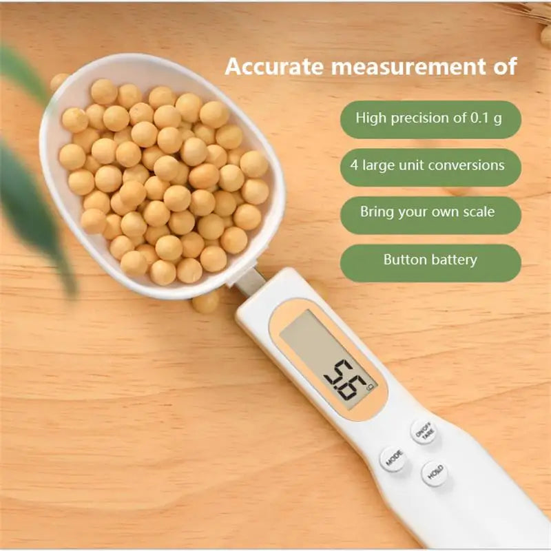 Scale Weighing Spoon Kitchen Scale Electronic Measuring Spoon G Coffee Powder Scale Baking Scale Electronic Measuring BrewFi Coffee & Tea