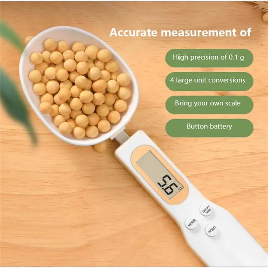 Scale Weighing Spoon Kitchen Scale Electronic Measuring Spoon G Coffee Powder Scale Baking Scale Electronic Measuring BrewFi Coffee & Tea