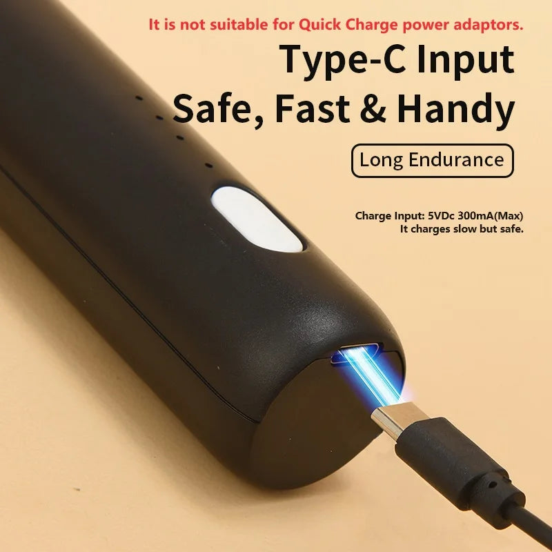 HOT  Electric Milk Frother + Egg Beater Wireless Type-C Charging 3 Speeds Mini Handheld Foam Maker Coffee Whisk Cooking Tools BrewFi Coffee & Tea