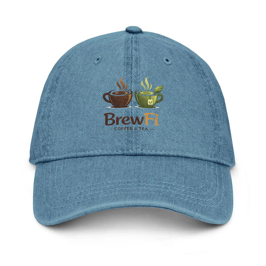 BrewFi Vintage Denim Cap BrewFi Coffee & Tea