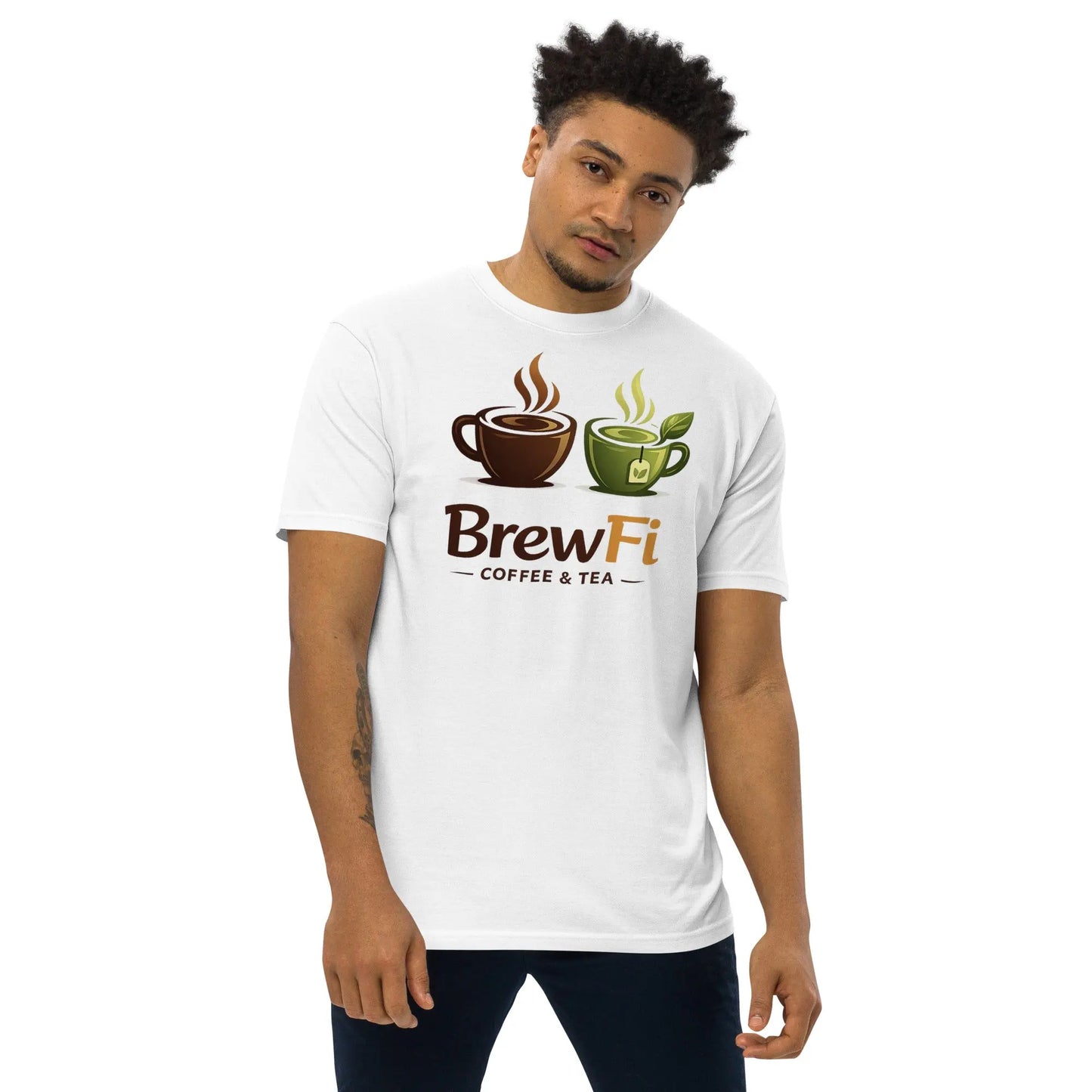 BrewFi Heavyweight Tee BrewFi Coffee & Tea
