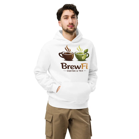 Unisex Oversized Hoodie BrewFi Coffee & Tea